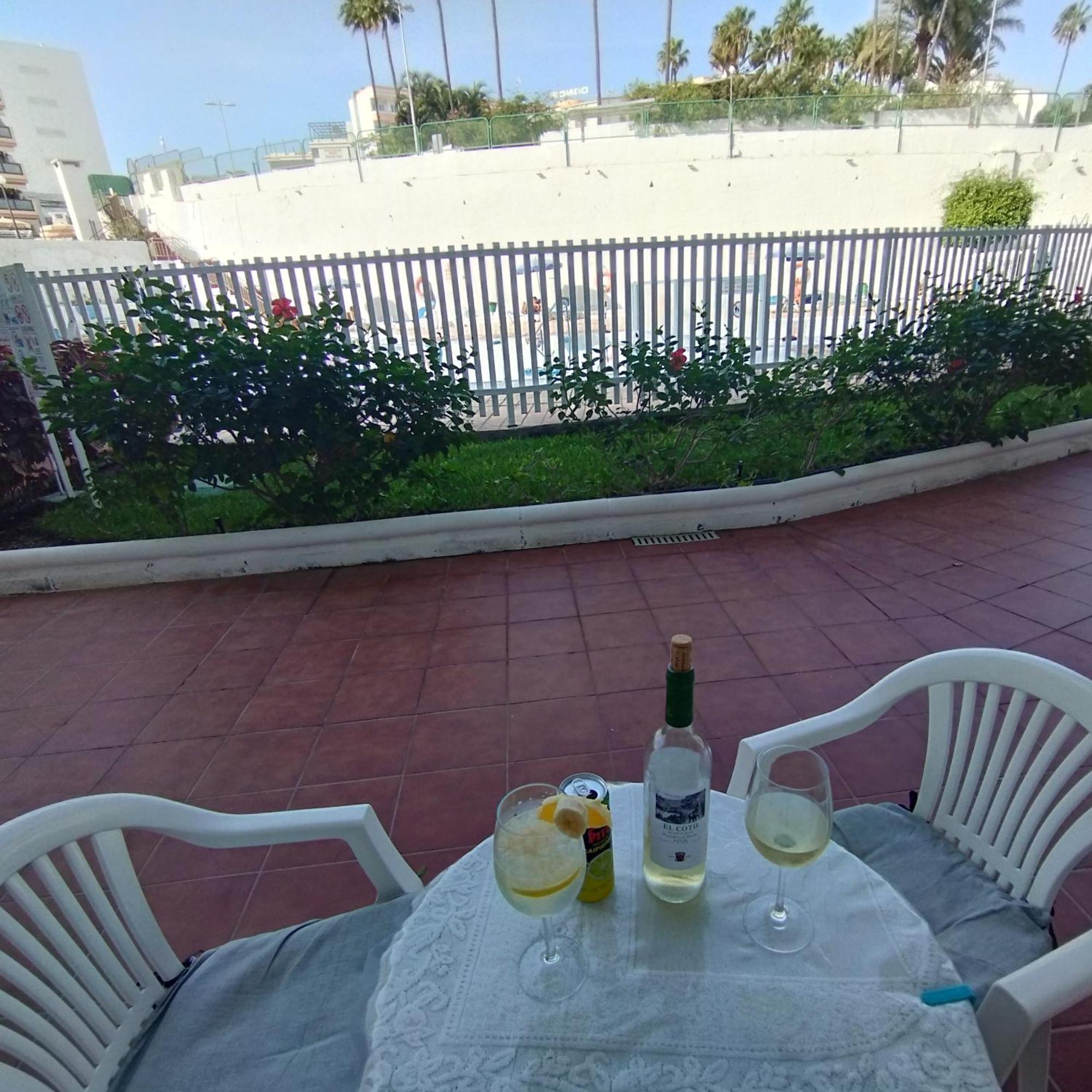 プラヤ・デル・イングレスRelax Playa Inglesアパートメント エクステリア 写真